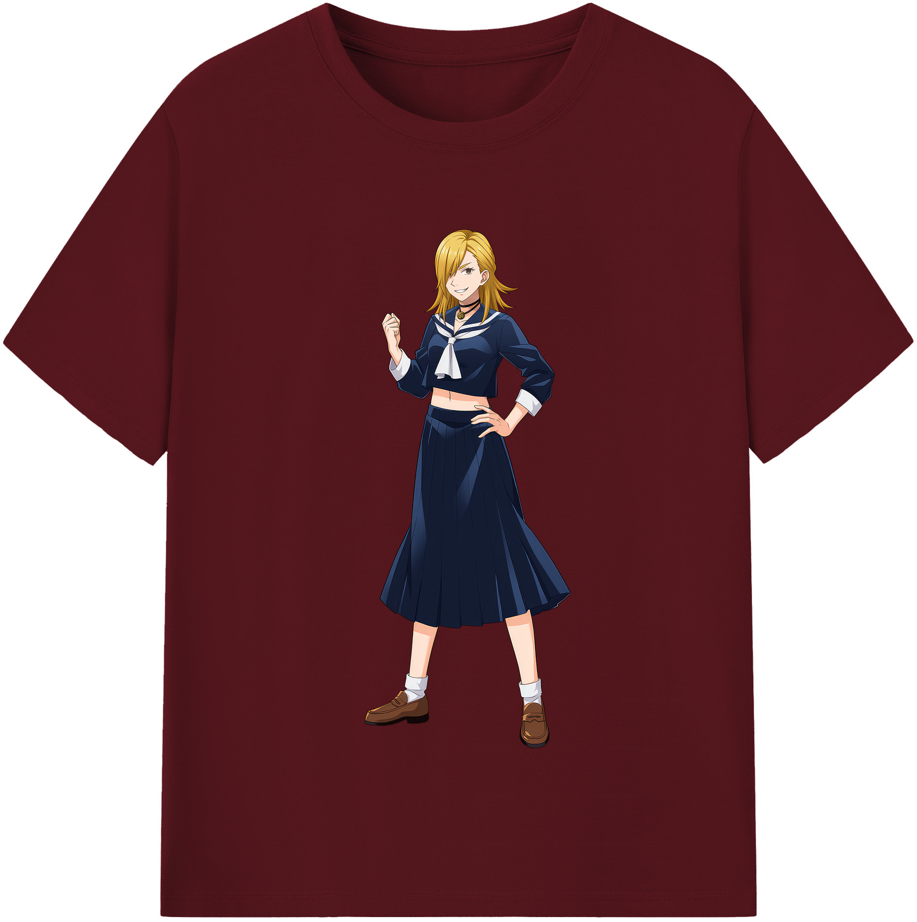 （画像用） 呪術廻戦 Jujutsu Kaisen 綿100％半袖Tシャツ（フロントプリント）